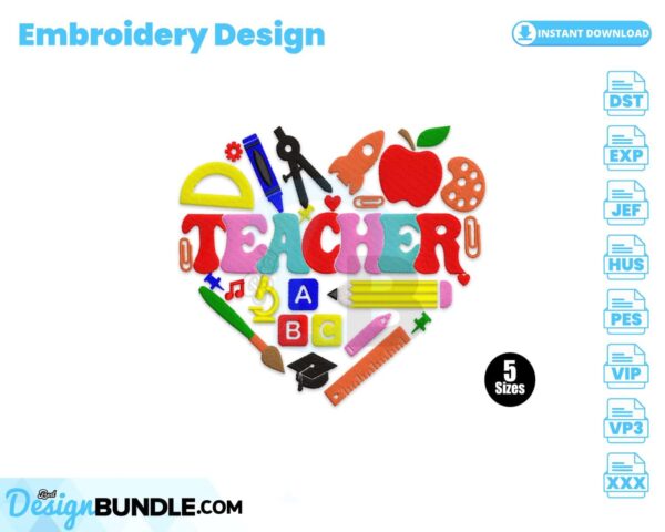 teacher-heart-embroidery-design