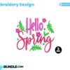 hello-spring-embroidery-design