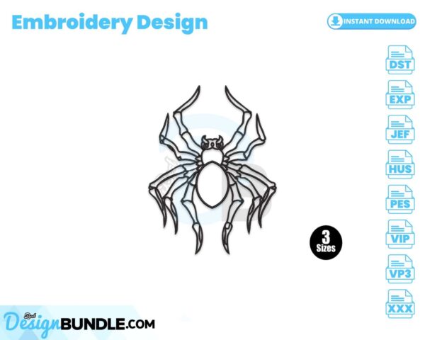 spider-embroidery-design