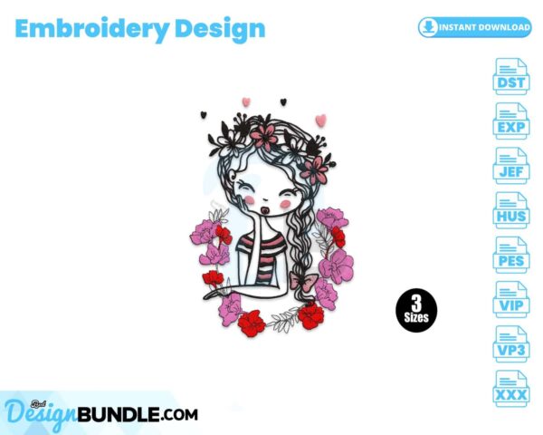 cute-girl-embroidery-design