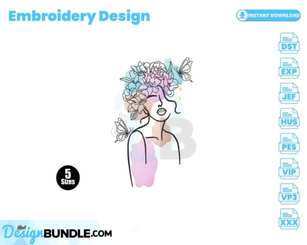 woman-with-flowers-embroidery-design