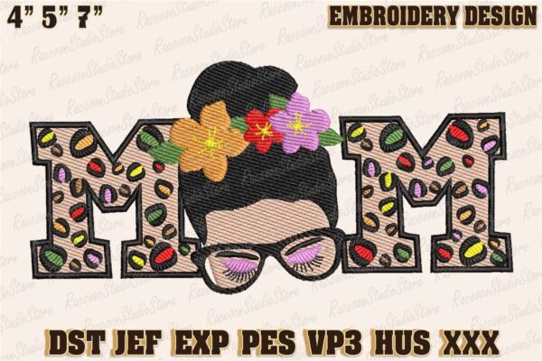 floral-mom-embroidery-design