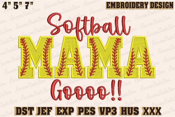 softball-mama-embroidery-design