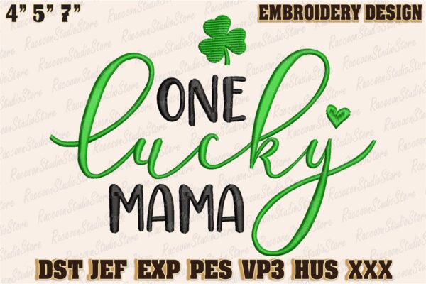 one-lucky-mama-embroidery-design-embroidery-design