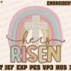 he-is-risen-embroidery-design
