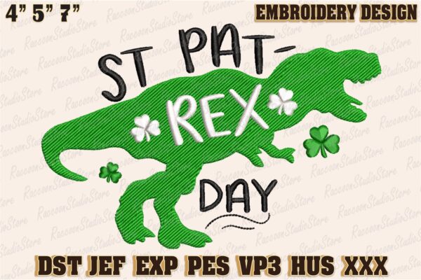 lucky-st-patrex-day-embroidery-machine-embroidery-design