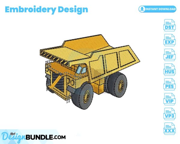 dump-truck-embroidery-design