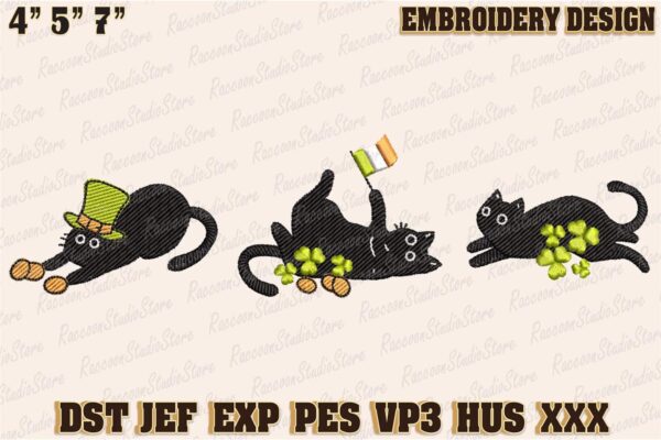 patricks-day-cats-embroidery-design