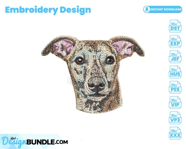 whippet-embroidery-design