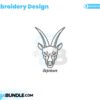 capricorn-zodiac-sign-embroidery-design