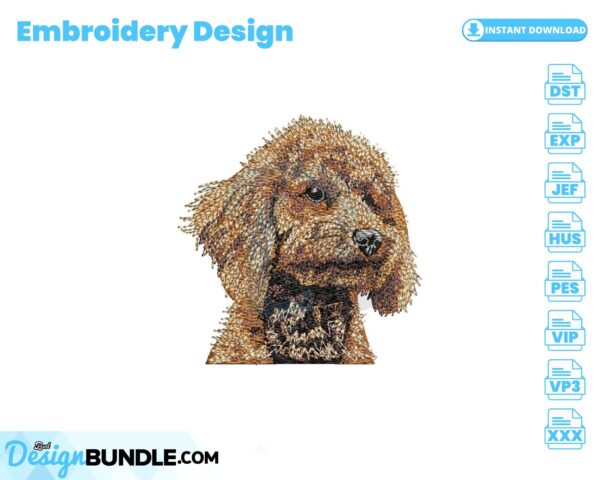 poodle-embroidery-design