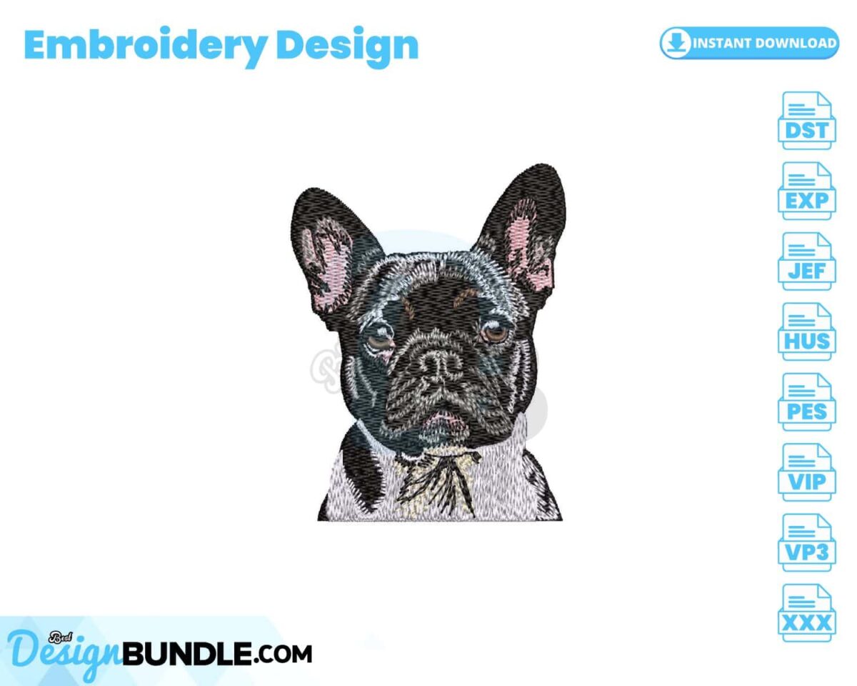 french-bulldog-embroidery-design