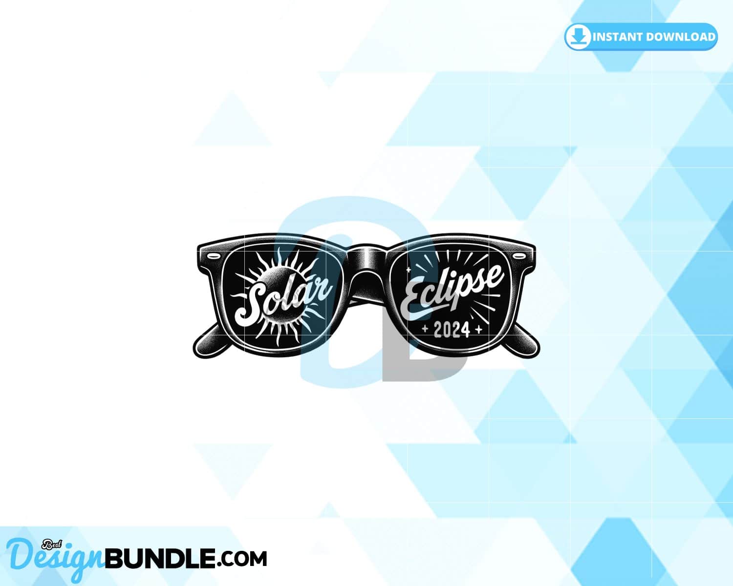 Solar Eclipse Glasses PNG Instant Download » BestDesignBundle