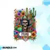 Funny Skull Quote Sublimation Design funny-skull-quote-sublimation-design