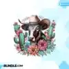 western-cow-watercolor-png-clipart