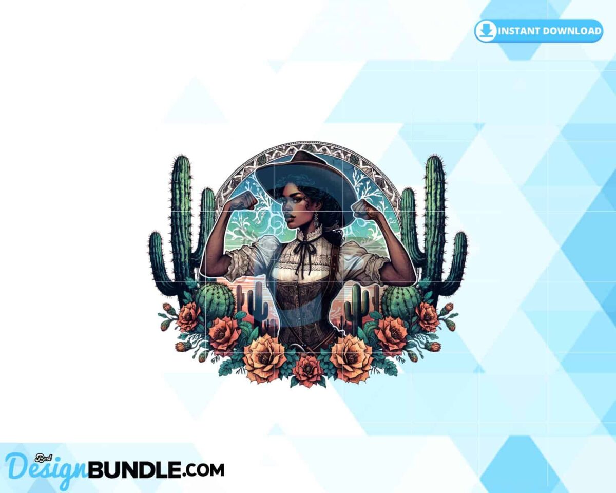 western-sublimation-png-boss-woman