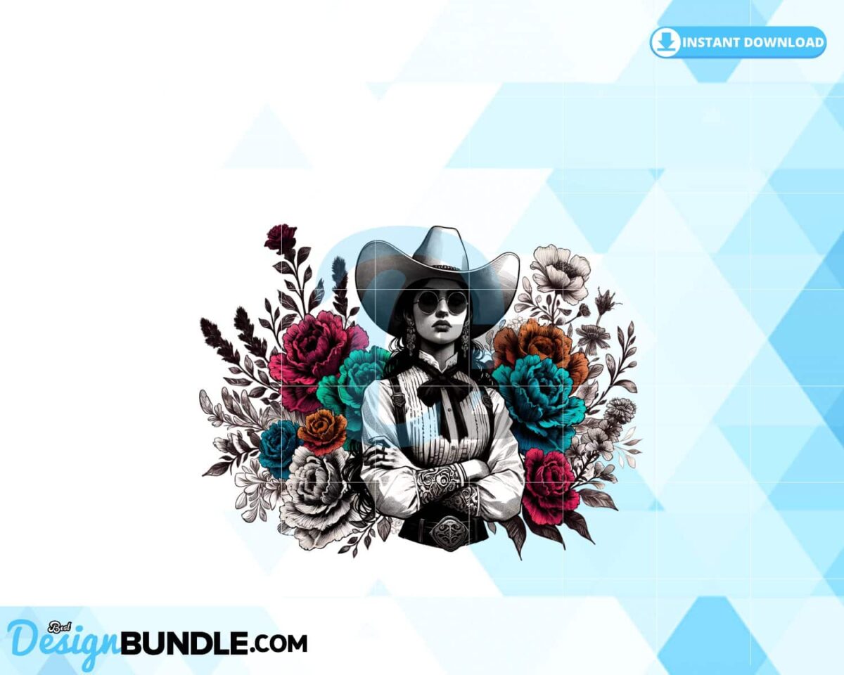 western-sublimation-design-cowgirl