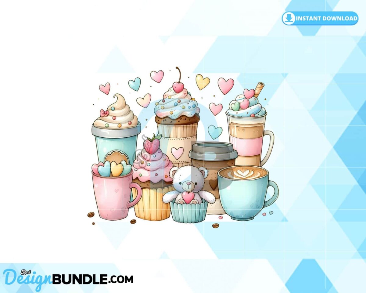 coffee-valentine-hearts-png