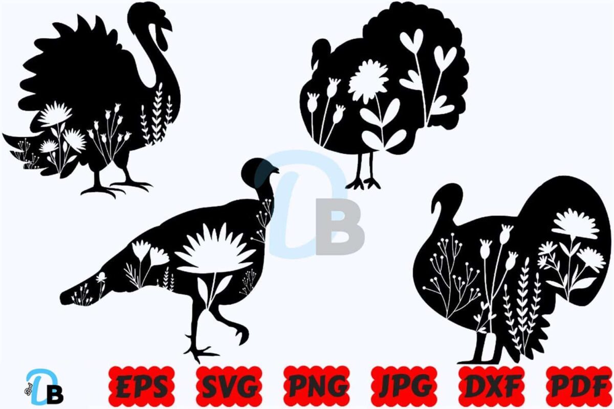floral-turkey-svg-floral-animal-svg