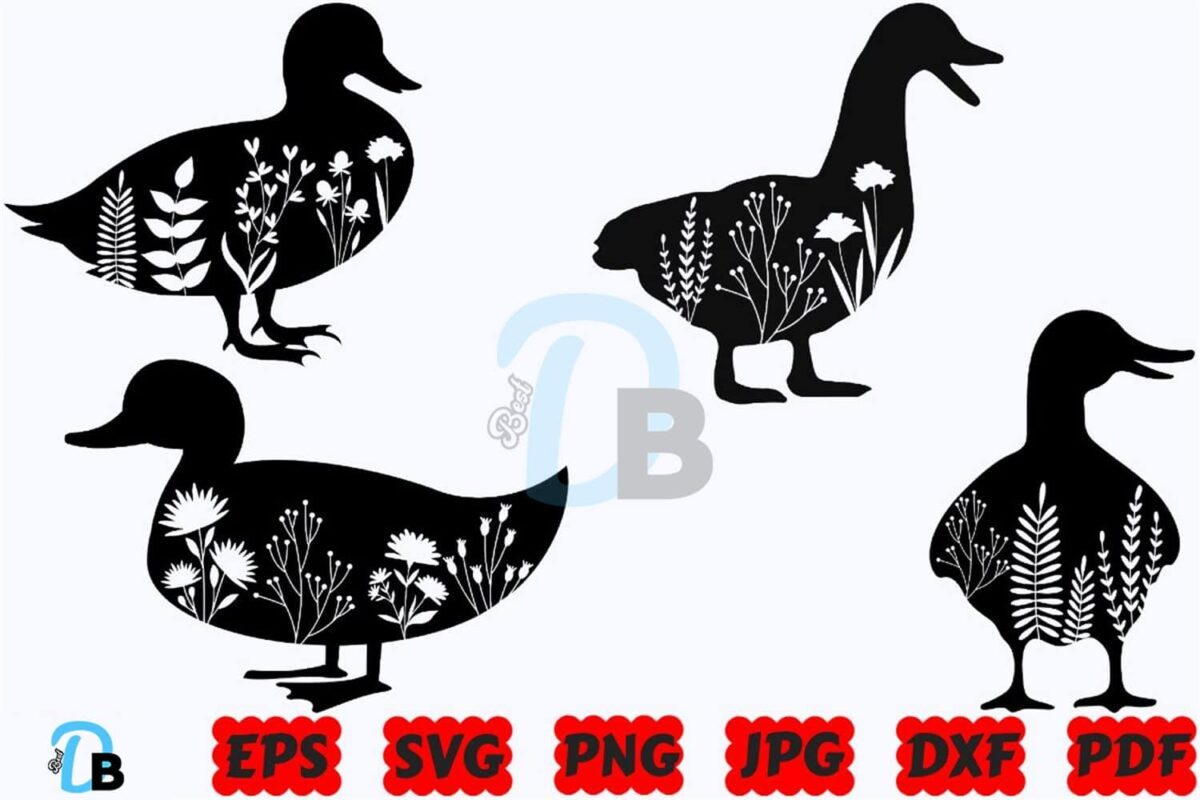 floral-duck-svg-floral-animal-svg-png