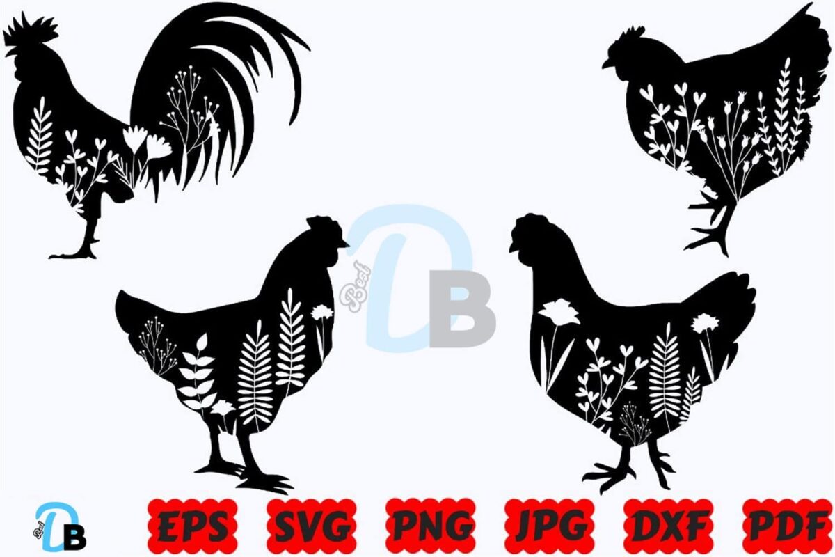 floral-chicken-svg-floral-animal-svg