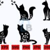 floral-cat-svg-floral-animal-svg-cat