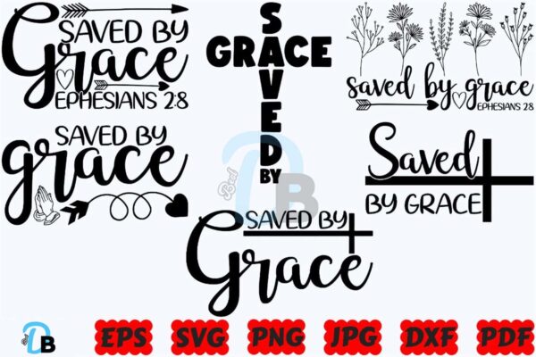 saved-by-grace-svg-grace-svg-jesus