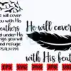 he-will-cover-you-with-his-feathers-svg