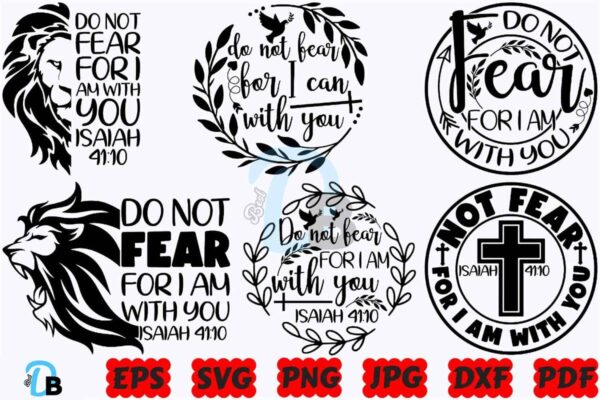 do-not-fear-for-i-am-with-you-svg-jesus