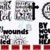 By His Wounds We Are Healed SVG | Jesus by-his-wounds-we-are-healed-svg-jesus