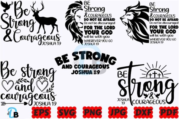 be-strong-and-courageous-svg-christian