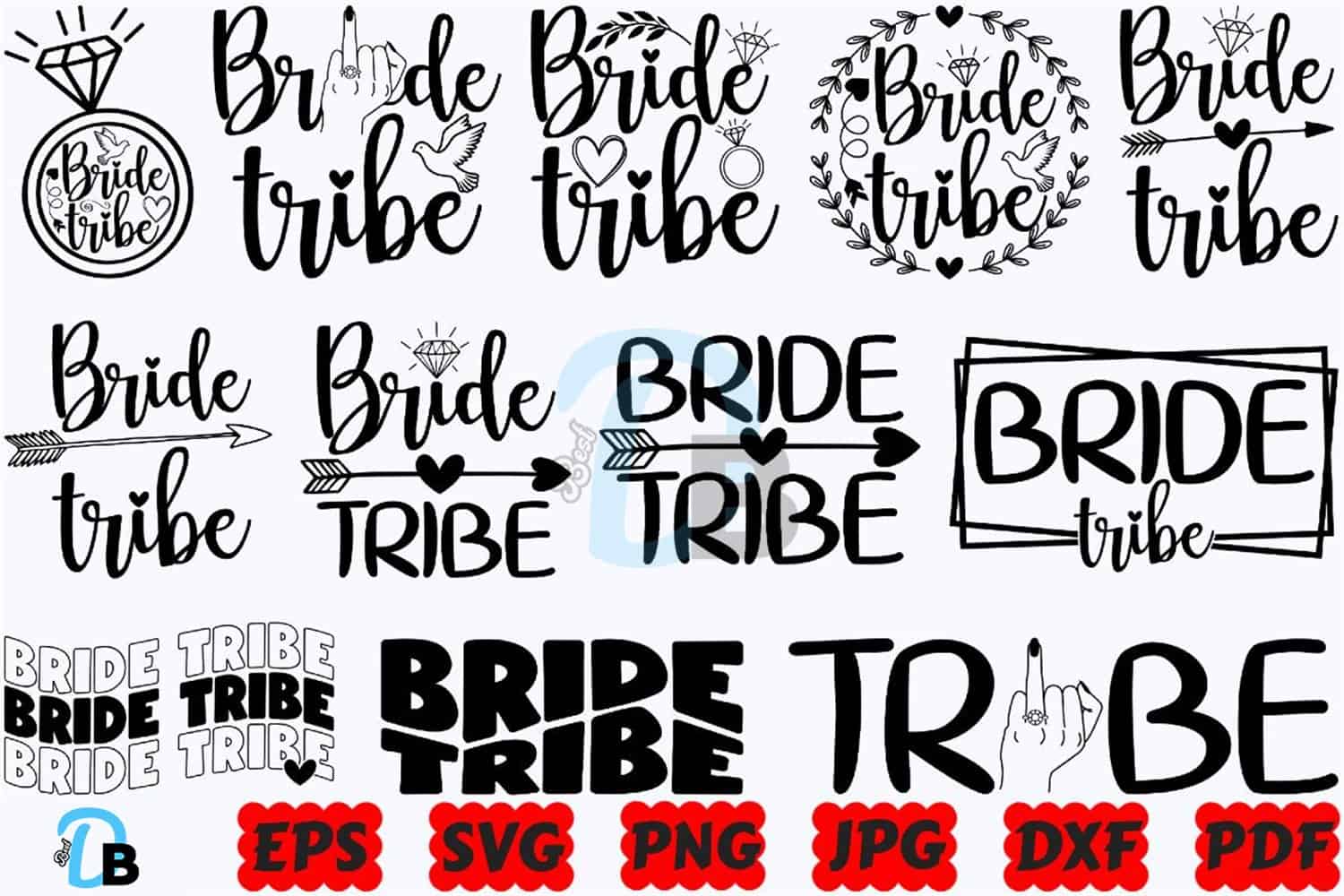 Bride Tribe SVG | Bride SVG | Tribe SVG Instant Download » BestDesignBundle