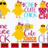 one-cute-chick-svg-funny-easter-svg