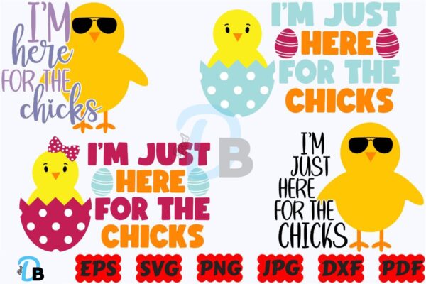 im-here-for-the-chicks-svg-easter-svg