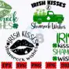 Irish Kisses and Shamrock Wishes SVG irish-kisses-and-shamrock-wishes-svg