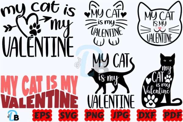 my-cat-is-my-valentine-svg-cat-svg