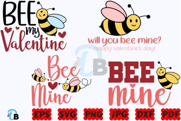 bee-my-valentine-svg-bee-mine-svg-png