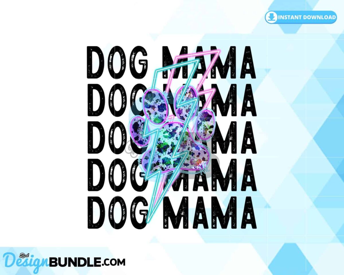 dog-mama-stacked-lightning-bolt-neon-png
