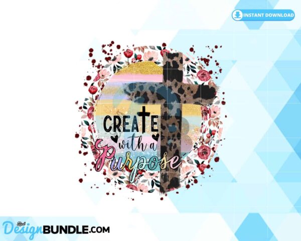 christian-quote-flower-grunge-png