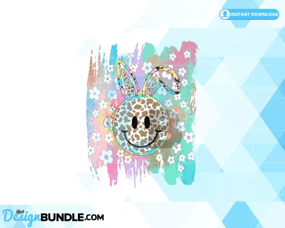 happy-easter-bunny-smiley-face-colorful