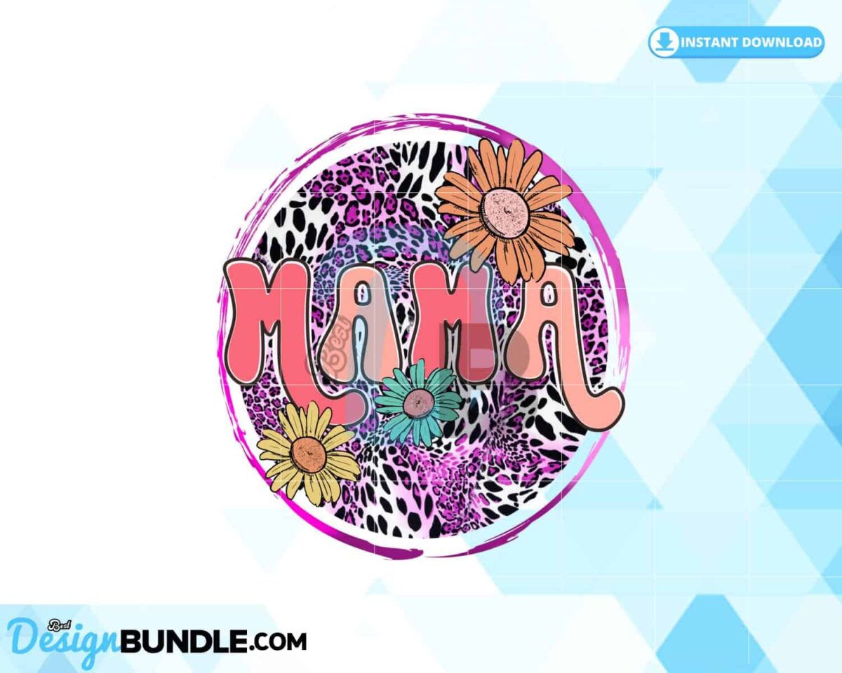 mama-leopard-retro-sublimation-grunge