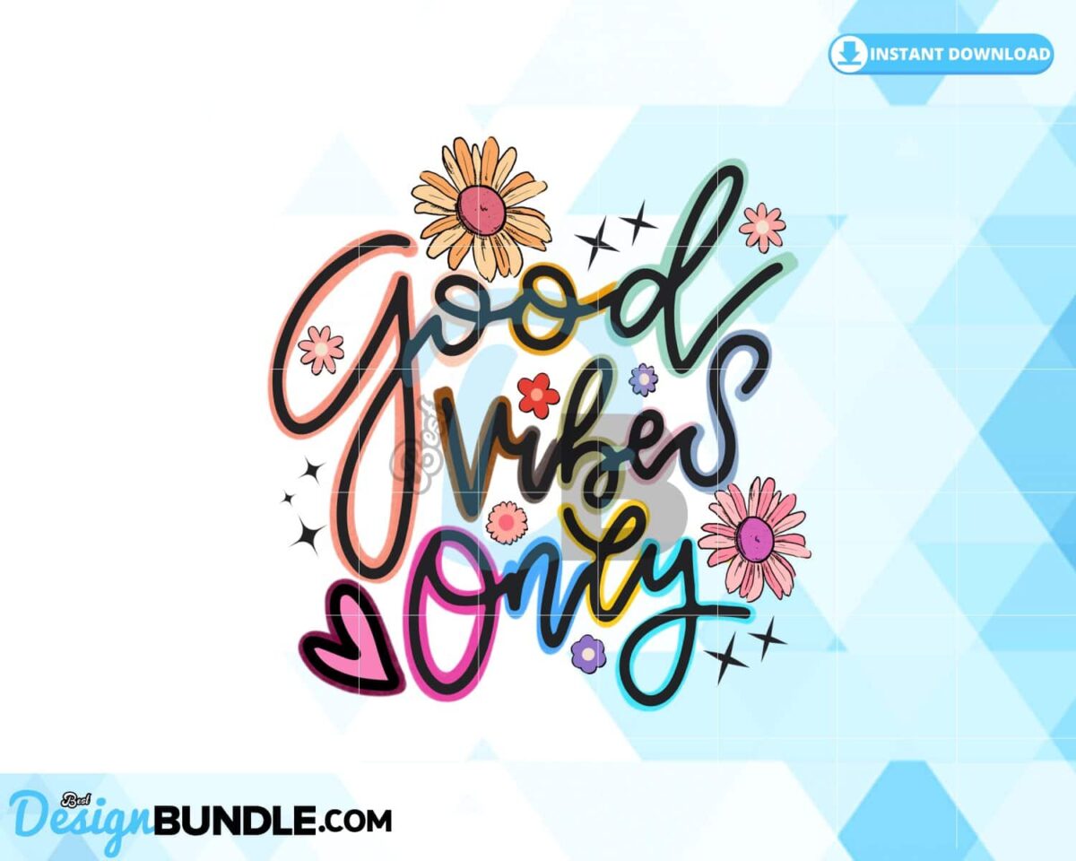 good-vibes-groovy-boho-flowers-png