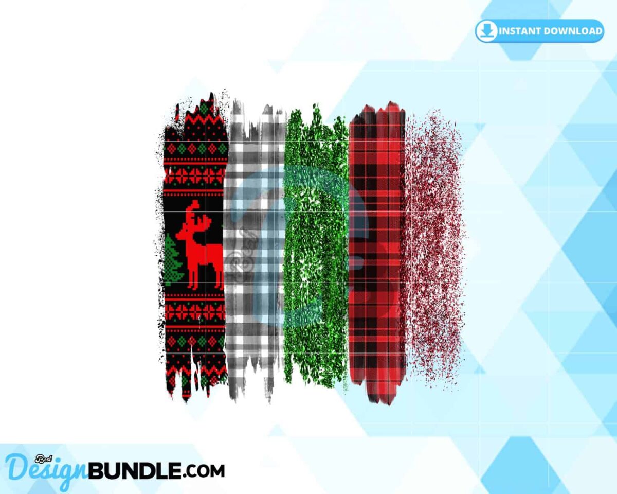 christmas-brush-stroke-sublimation-print