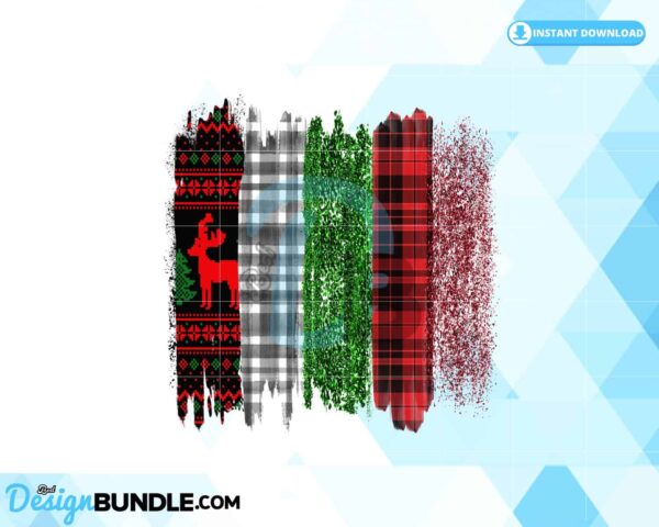 christmas-brush-stroke-sublimation-print