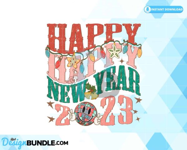 happy-new-year-2023-groovy-retro-png
