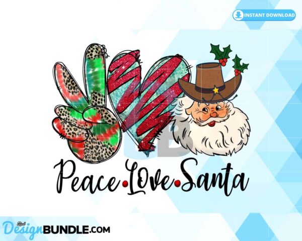 peace-love-santa-christmas-sublimation