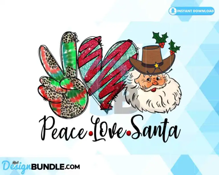 peace-love-santa-christmas-sublimation
