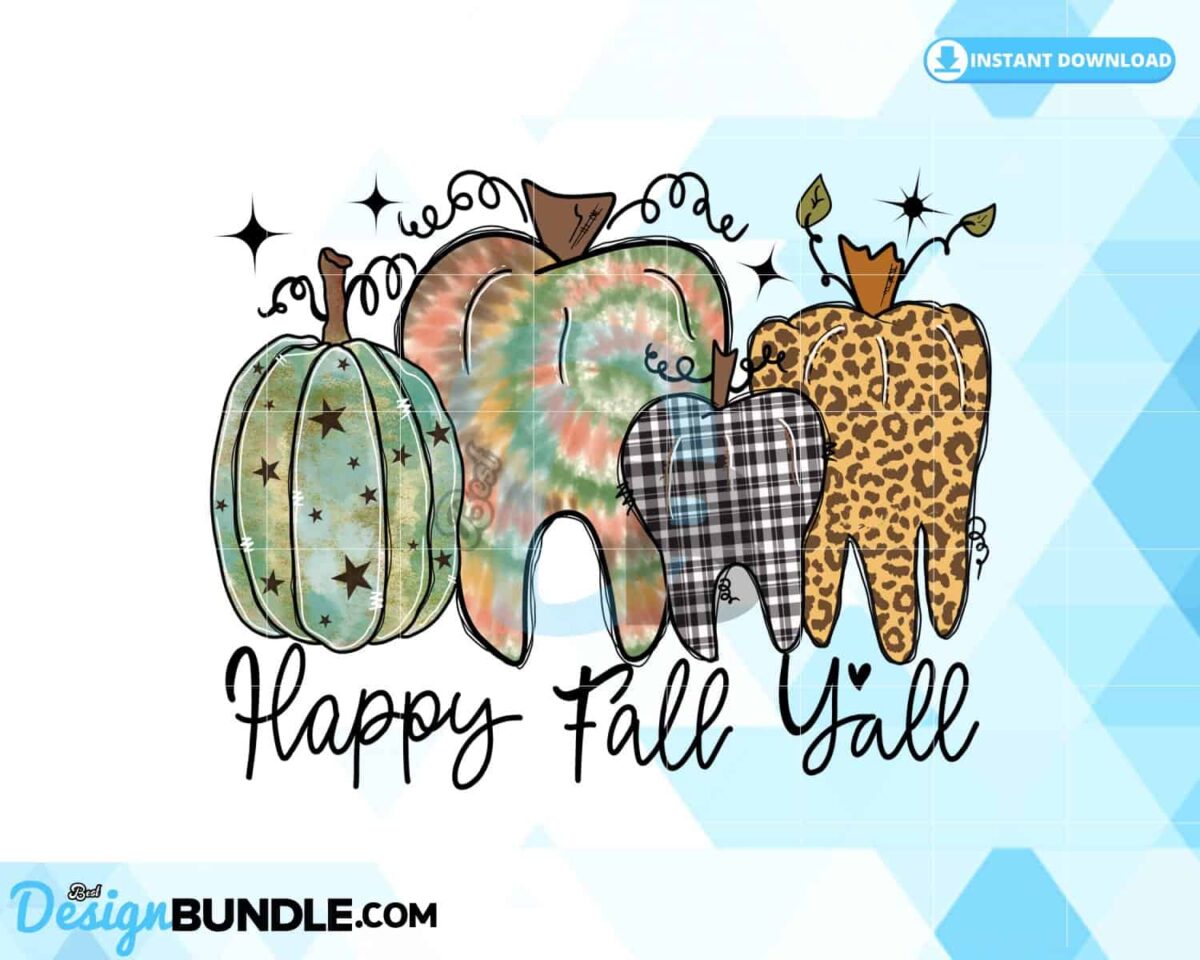 happy-fall-sublimation-dental-hygienist