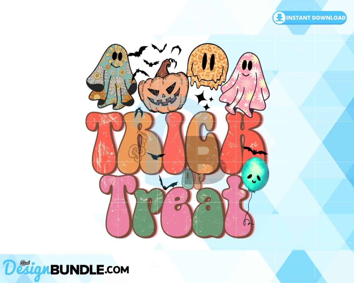 retro-spooky-season-trick-or-treat-png