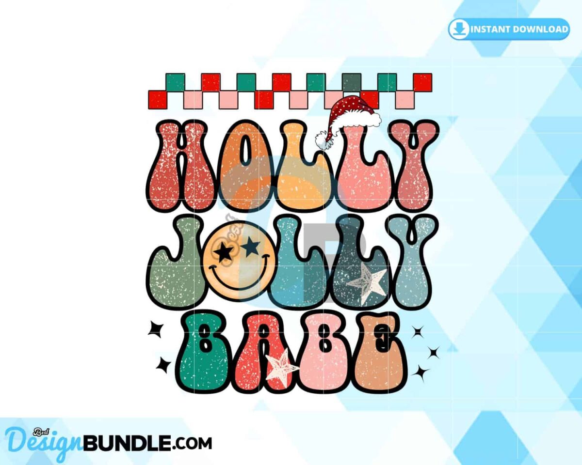 holly-jolly-babe-christmas-retro-png